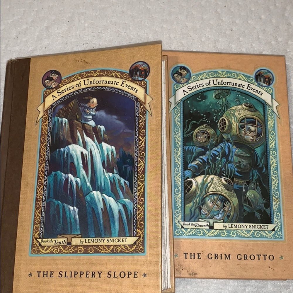 Series of unfortunate events books 10 and 11